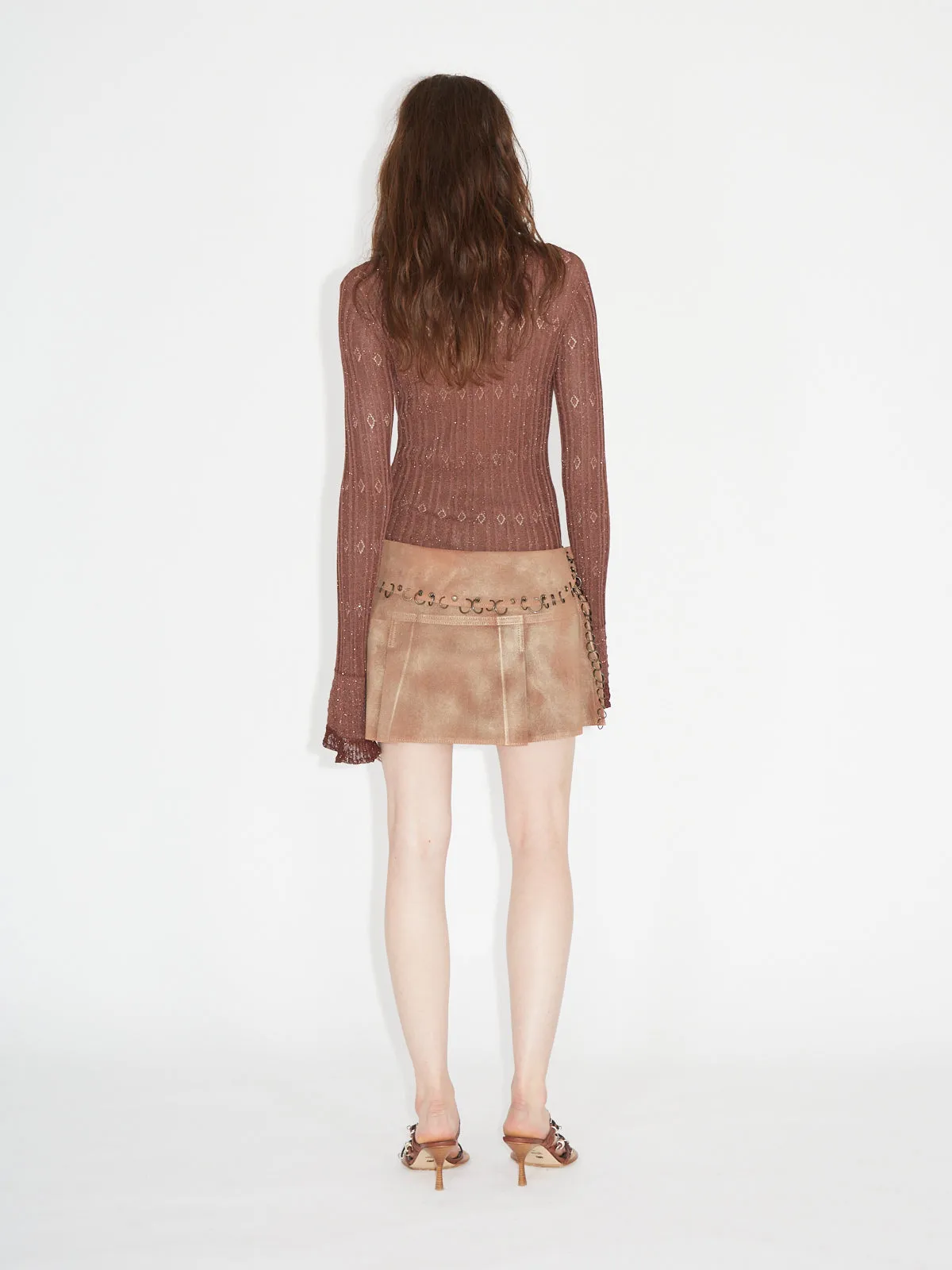 Helix Skirt Brown Bronze sold by KNWLS product image thumbnail 4