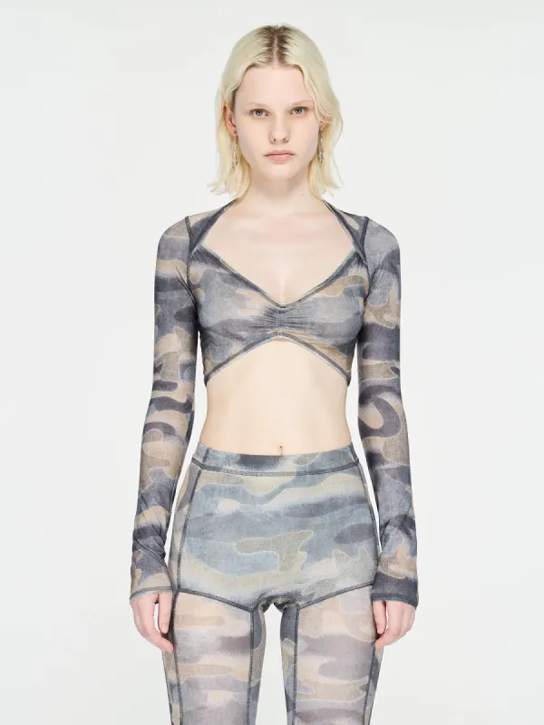 Infinity Top Dark Camo sold by KNWLS