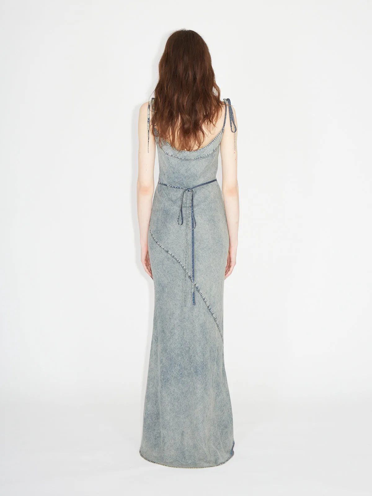 Issa Bias Dress Washed Blue sold by KNWLS product image thumbnail 3