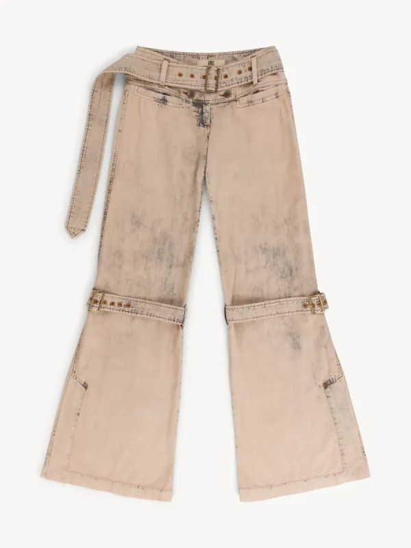 Issa Trousers Buff sold by KNWLS