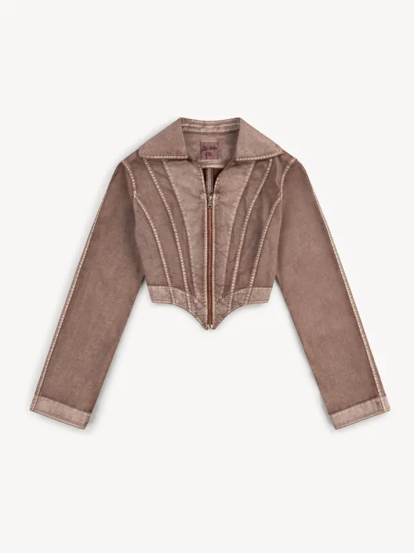 JPG x KNWLS Laced Jacket sold by KNWLS