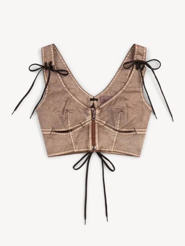 JPG x KNWLS Laced Top made by KNWLS