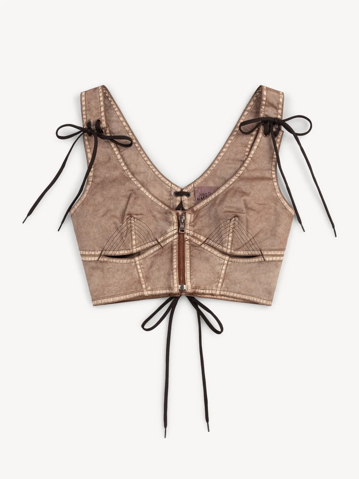 JPG x KNWLS Laced Top sold by KNWLS