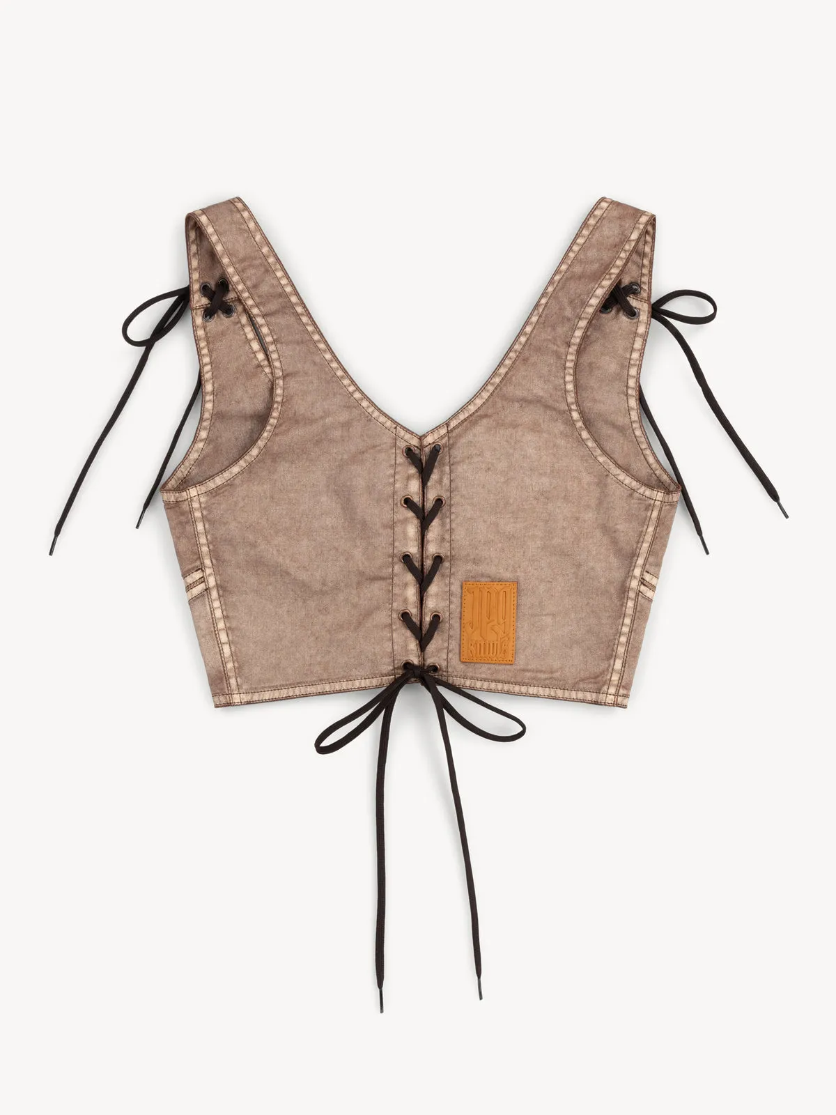 JPG x KNWLS Laced Top sold by KNWLS product image thumbnail 2