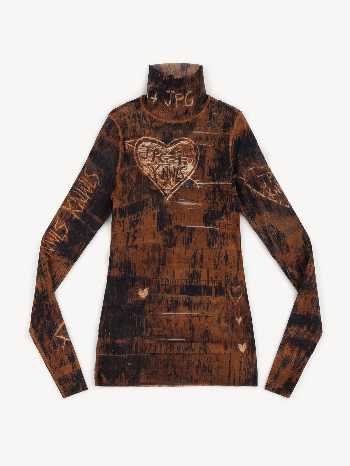 JPG x KNWLS Scratch Wood Top sold by KNWLS