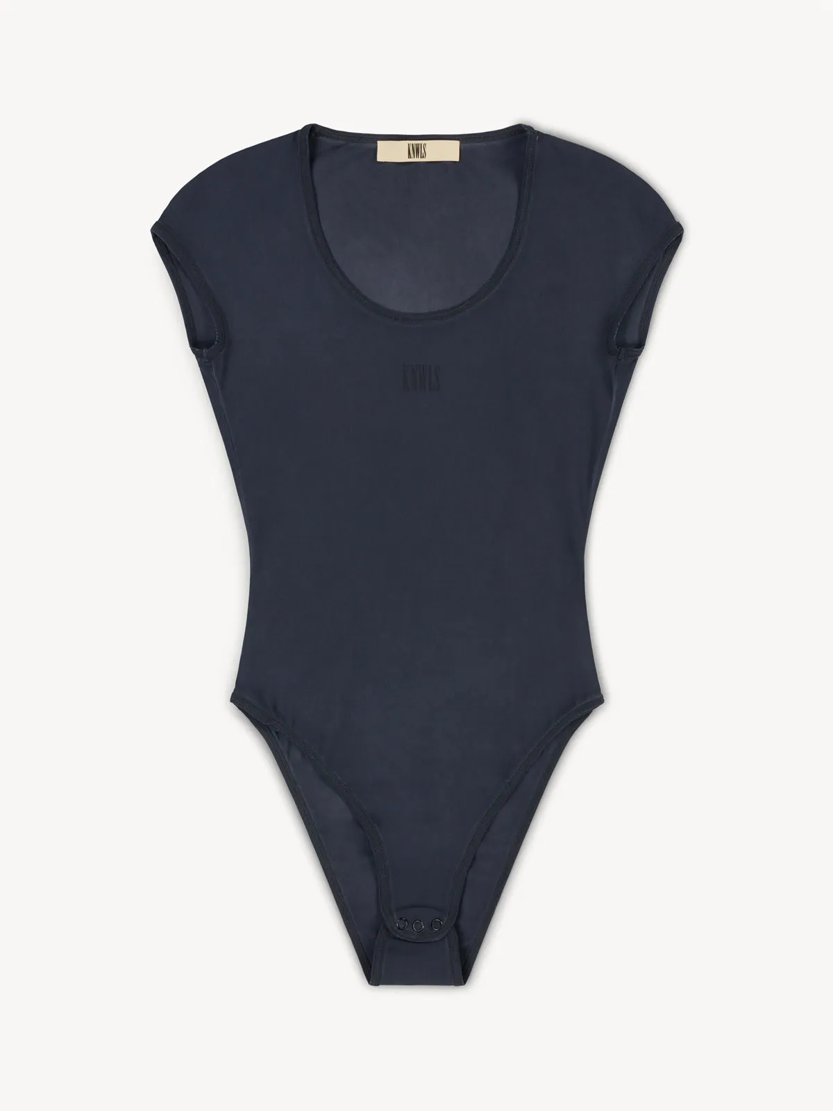 Lily Leotard Washed Black sold by KNWLS