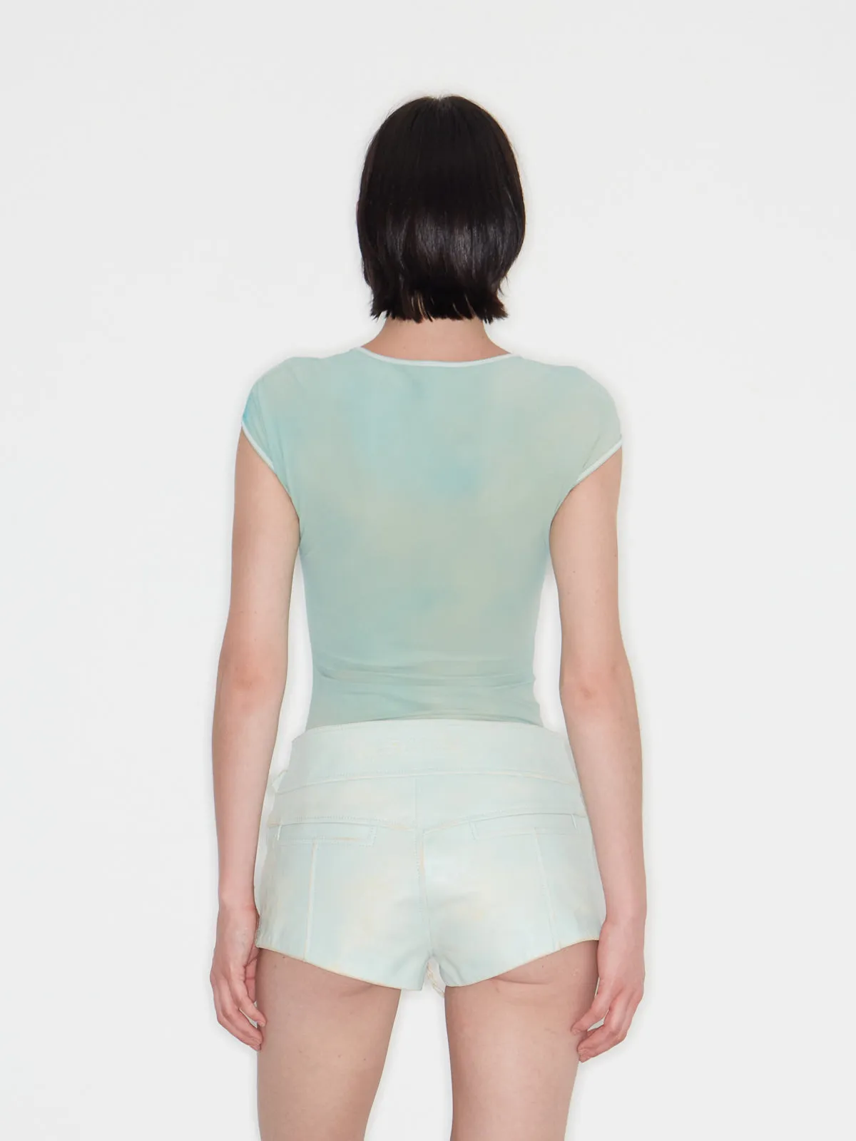 Nihil Shorts Moto Teal sold by KNWLS product image thumbnail 4