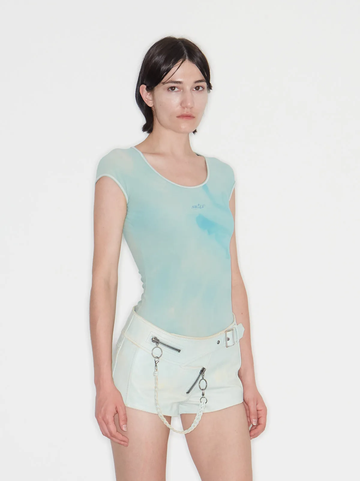 Nihil Shorts Moto Teal sold by KNWLS product image thumbnail 3