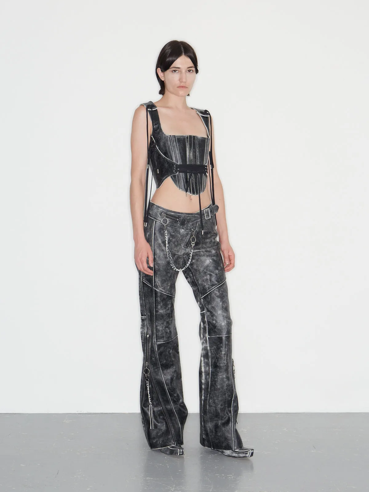 Nihil Trousers Moto Black sold by KNWLS product image thumbnail 4
