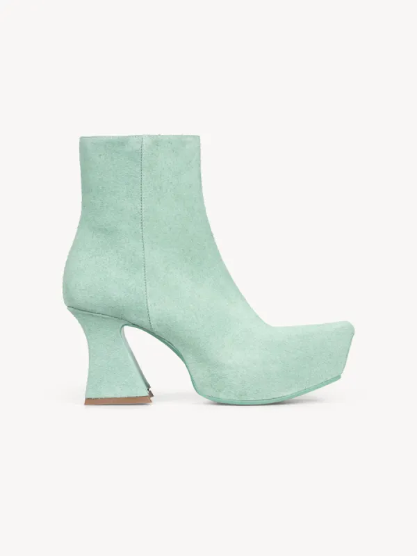 Precious Minus Boots Teal made by KNWLS