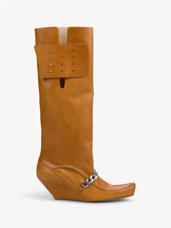 Precious Rider Boots Tan sold by KNWLS