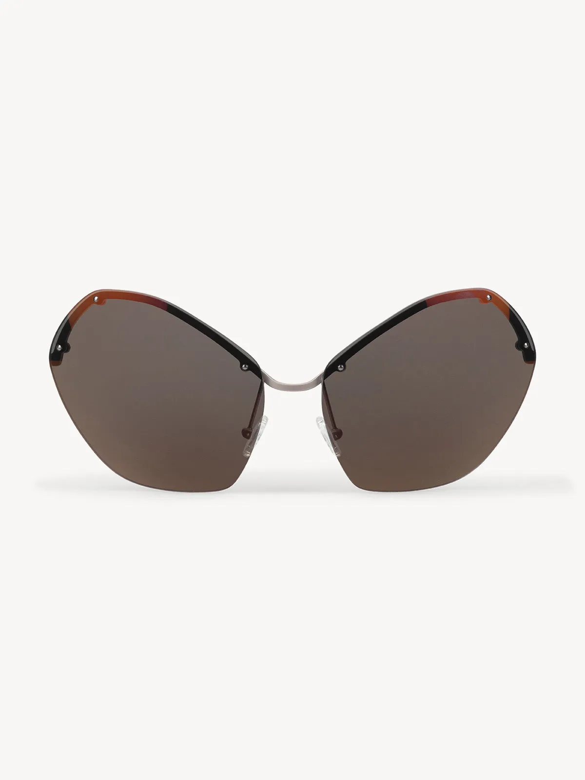 Precious Sunglasses Burgundy sold by KNWLS