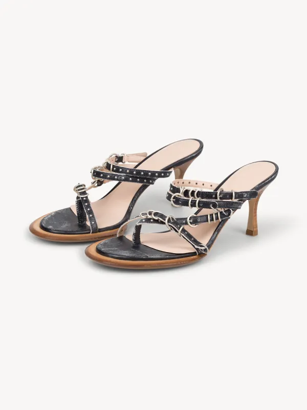 Scythe Sandals Moto Grey made by KNWLS