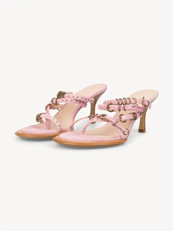 Scythe Sandals Pink sold by KNWLS
