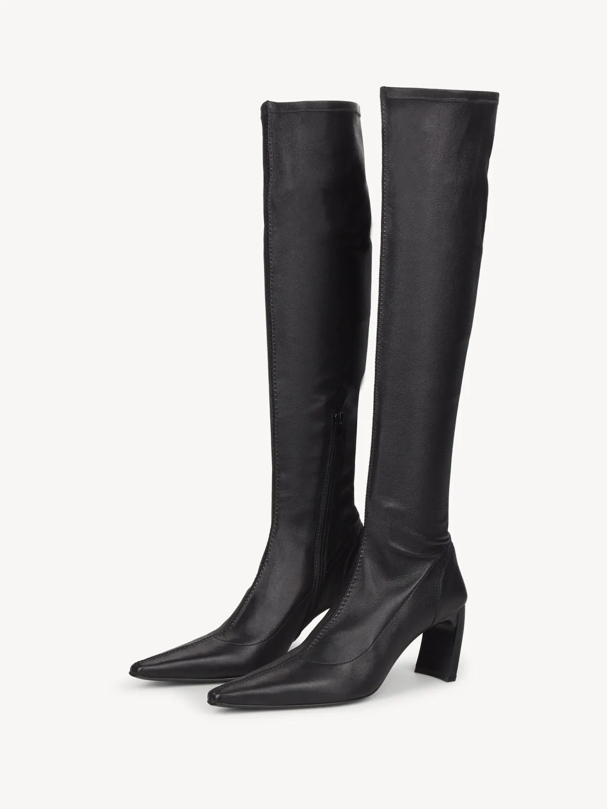 Serpent Knee High Sock Boots Black sold by KNWLS product image thumbnail 2