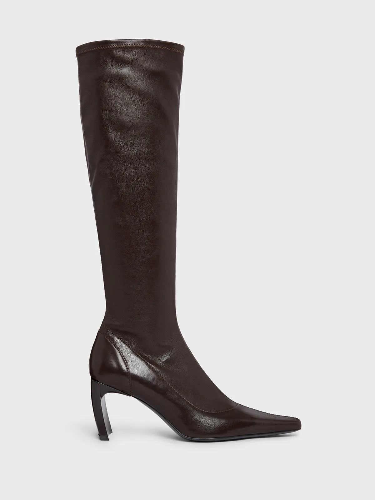 Serpent Sock Boots Brown sold by KNWLS