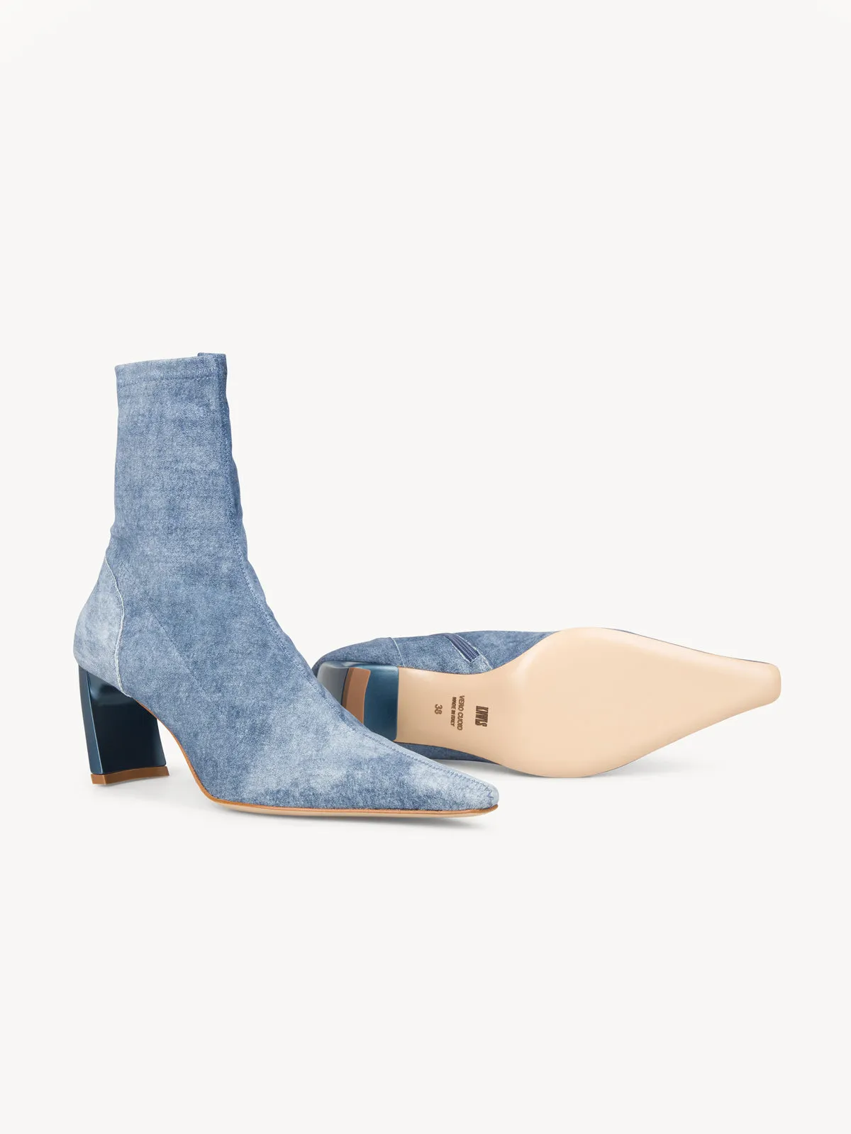 Serpent Sock Boots Washed Blue sold by KNWLS product image thumbnail 5