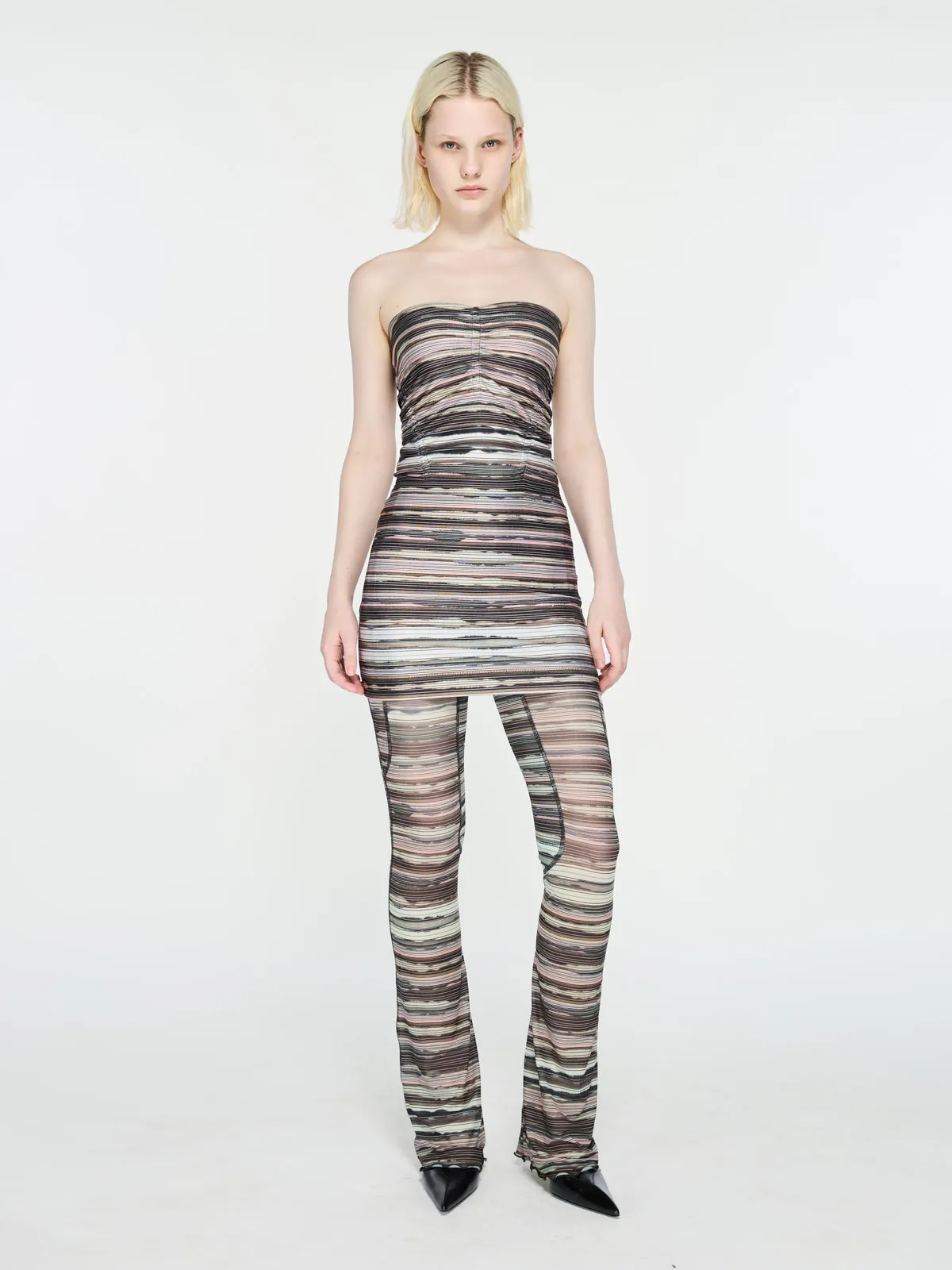 Skinn Dress Bleach Stripe sold by KNWLS product image thumbnail 3