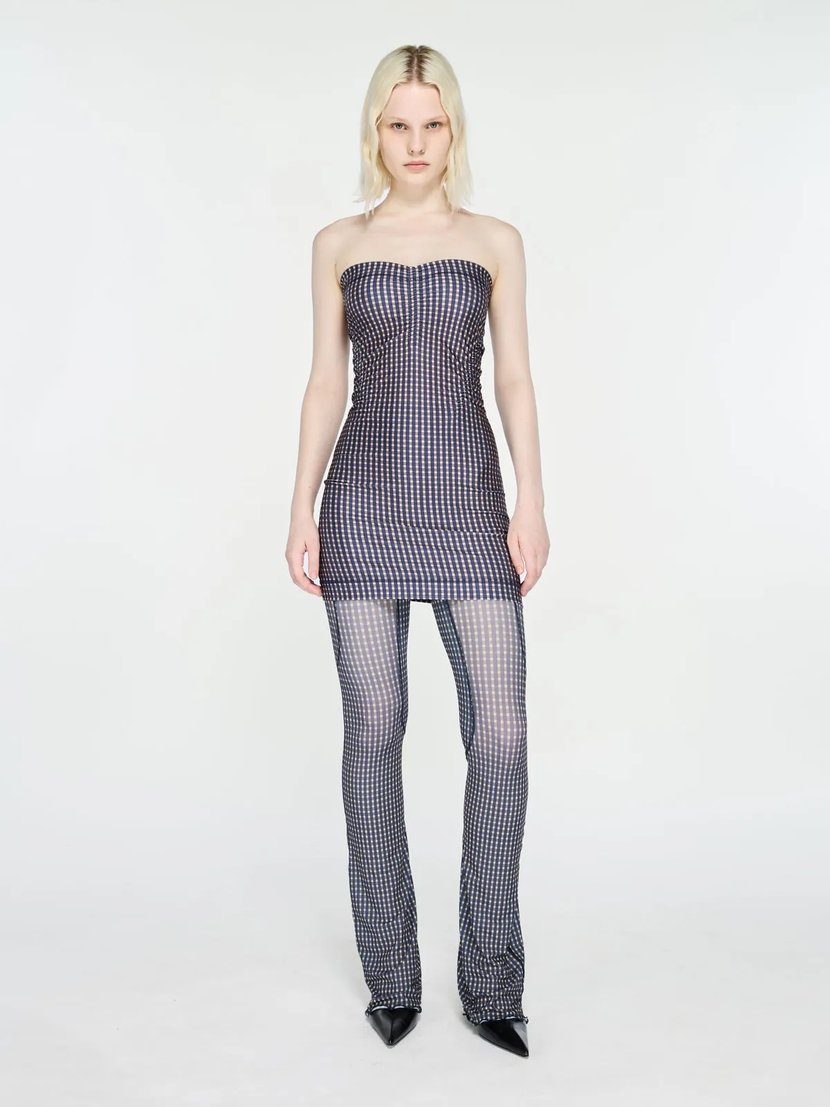 Skinn Dress Mini Check sold by KNWLS product image thumbnail 3