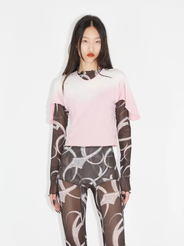 Storm T-shirt Pink made by KNWLS