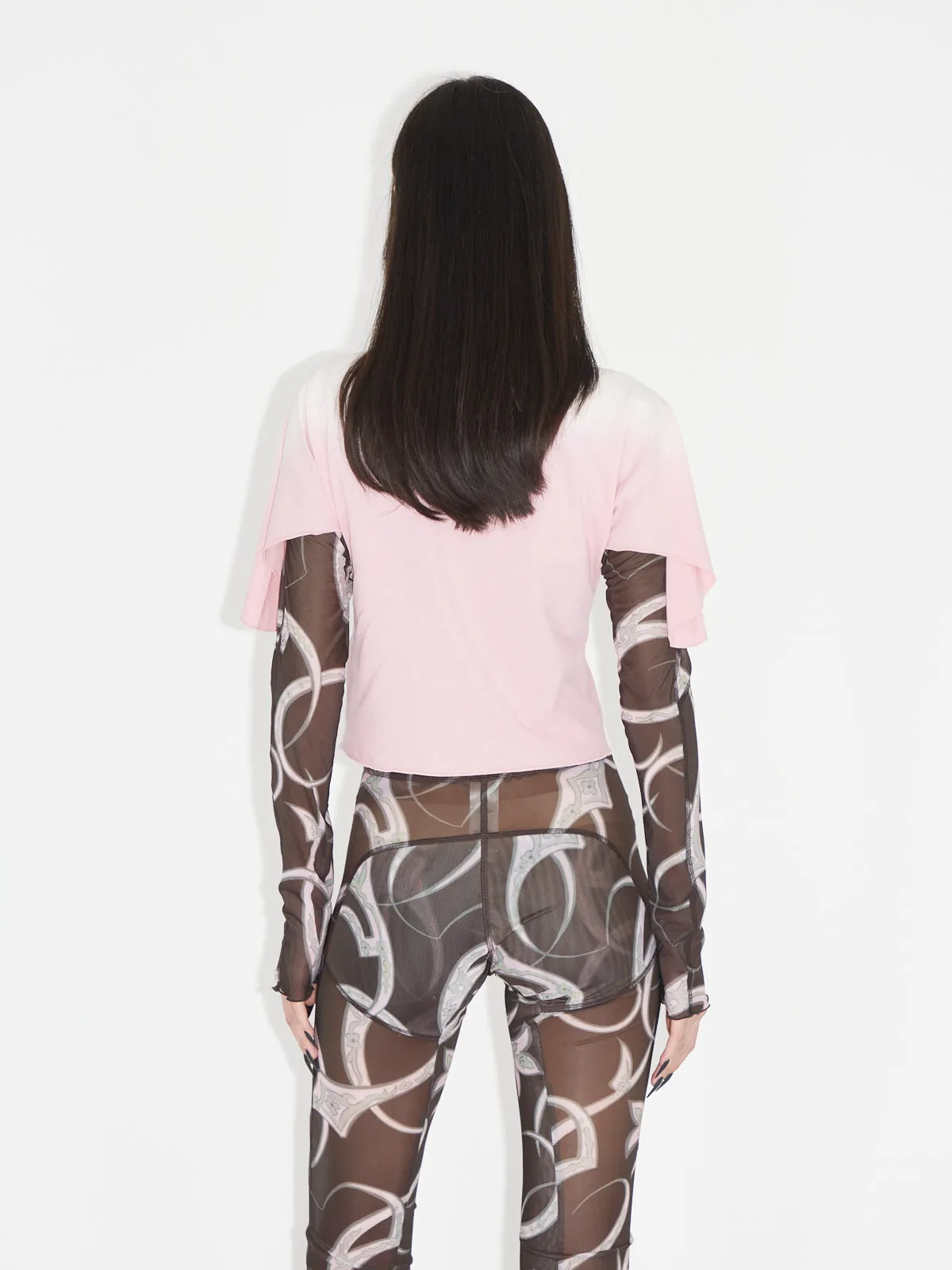 Storm T-shirt Pink sold by KNWLS product image thumbnail 2