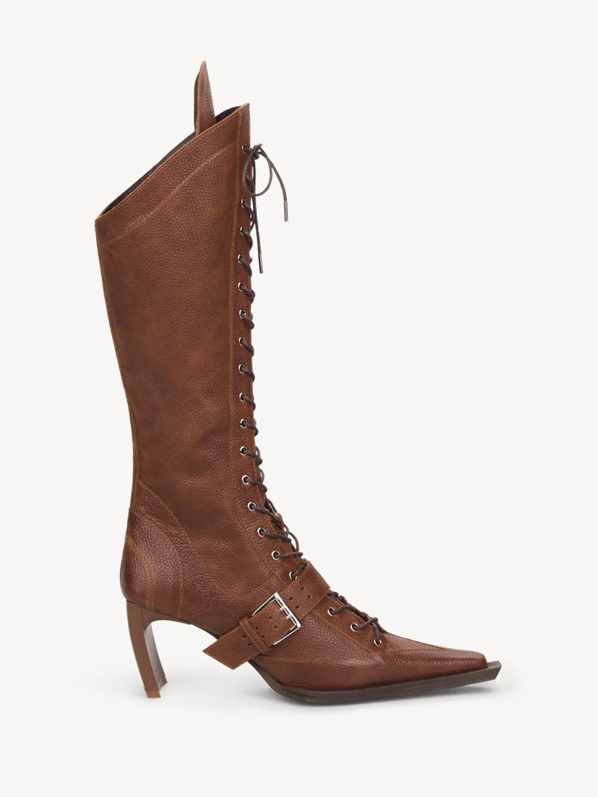 XSerpent High Boots Brown sold by KNWLS