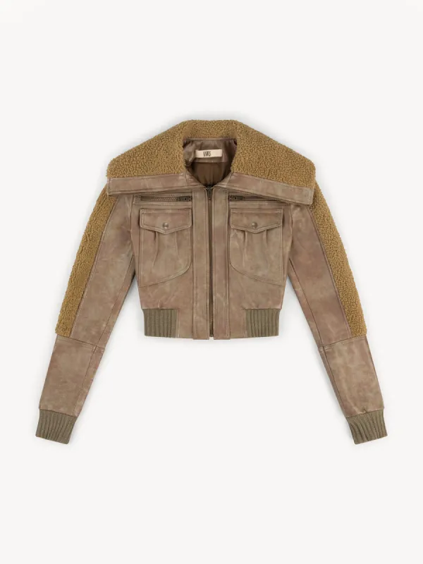Z-2 Aviator Jacket Khaki sold by KNWLS