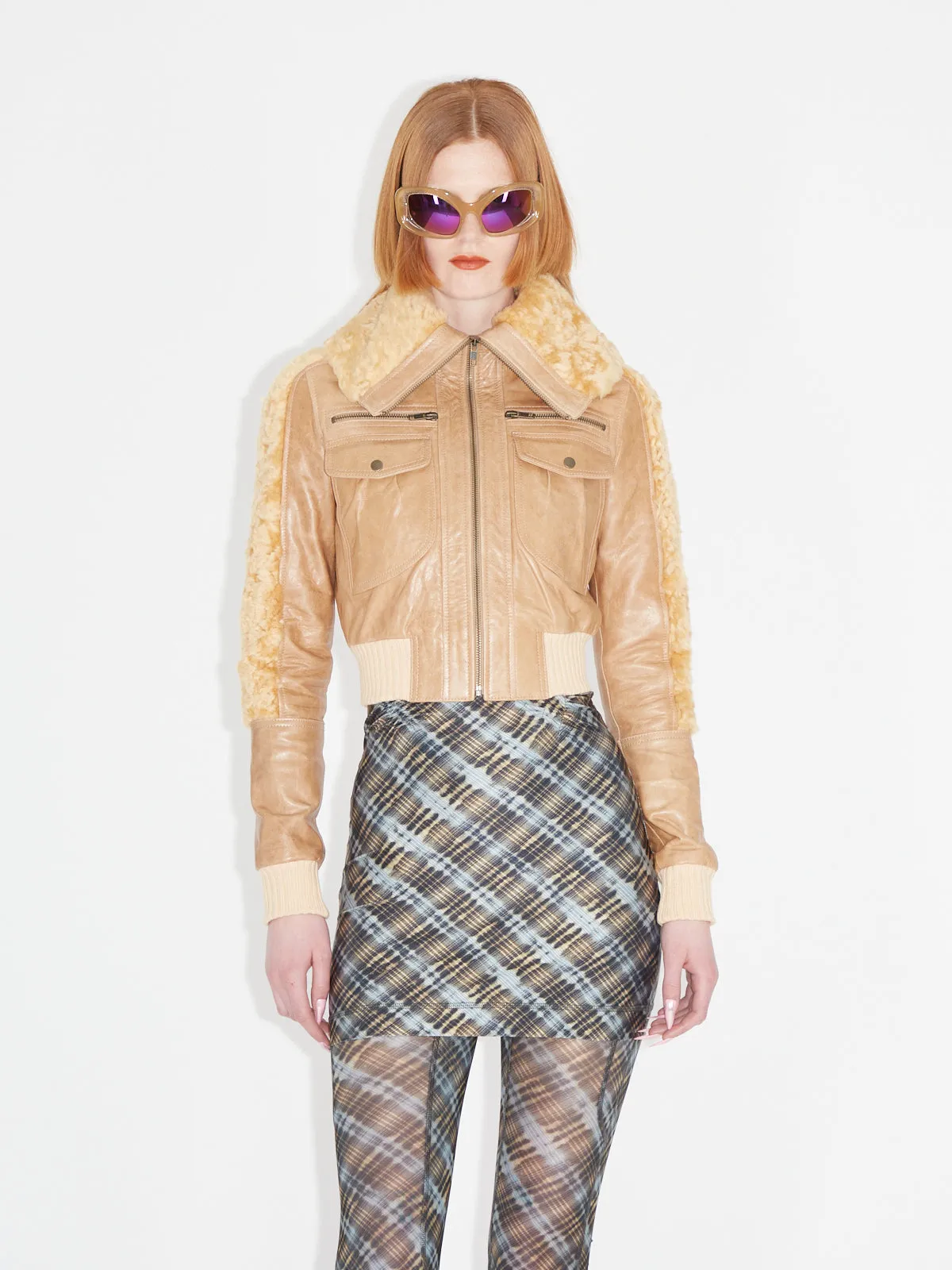 Z-2 Aviator Jacket Tan sold by KNWLS