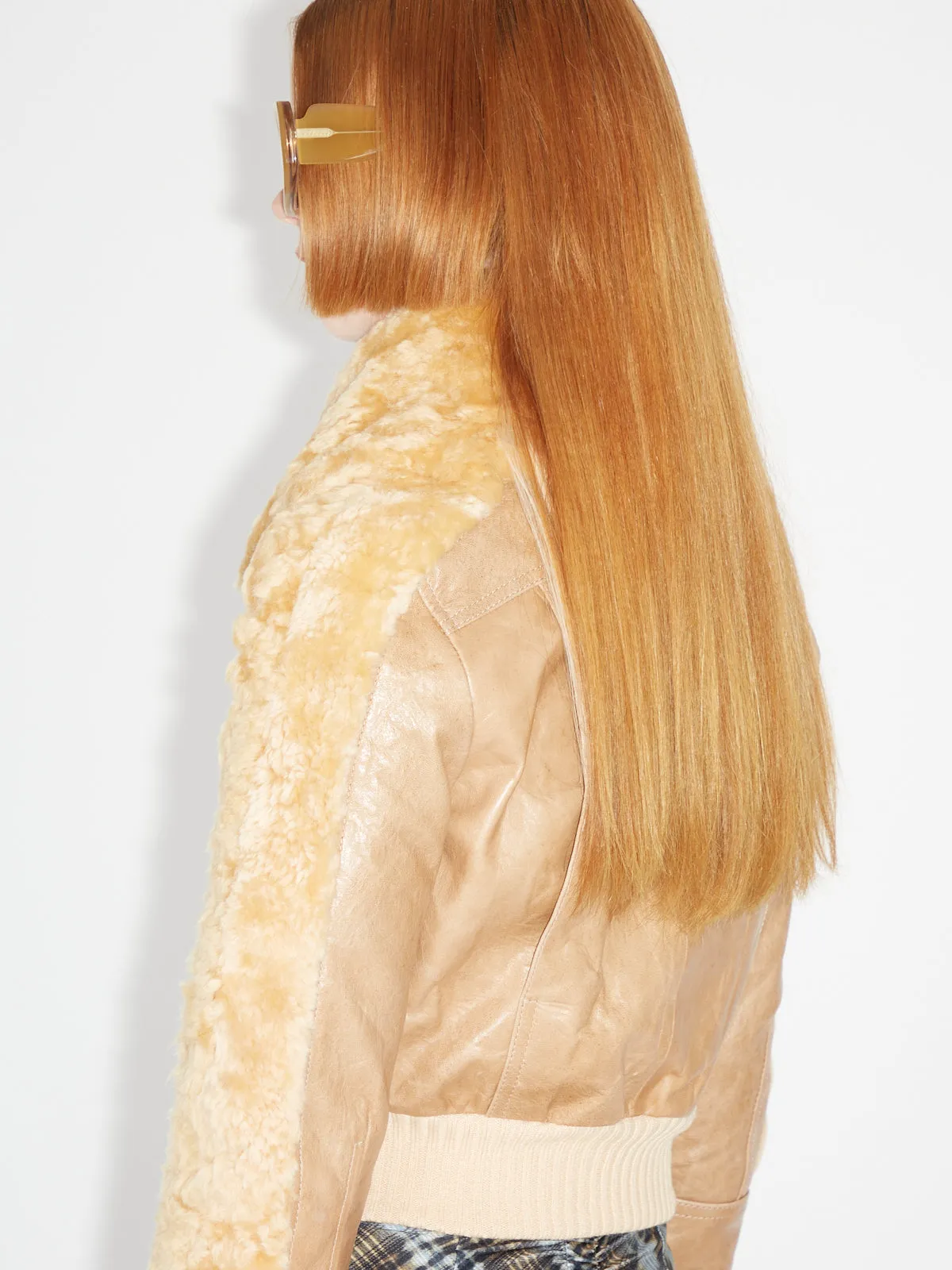 Z-2 Aviator Jacket Tan sold by KNWLS product image thumbnail 3