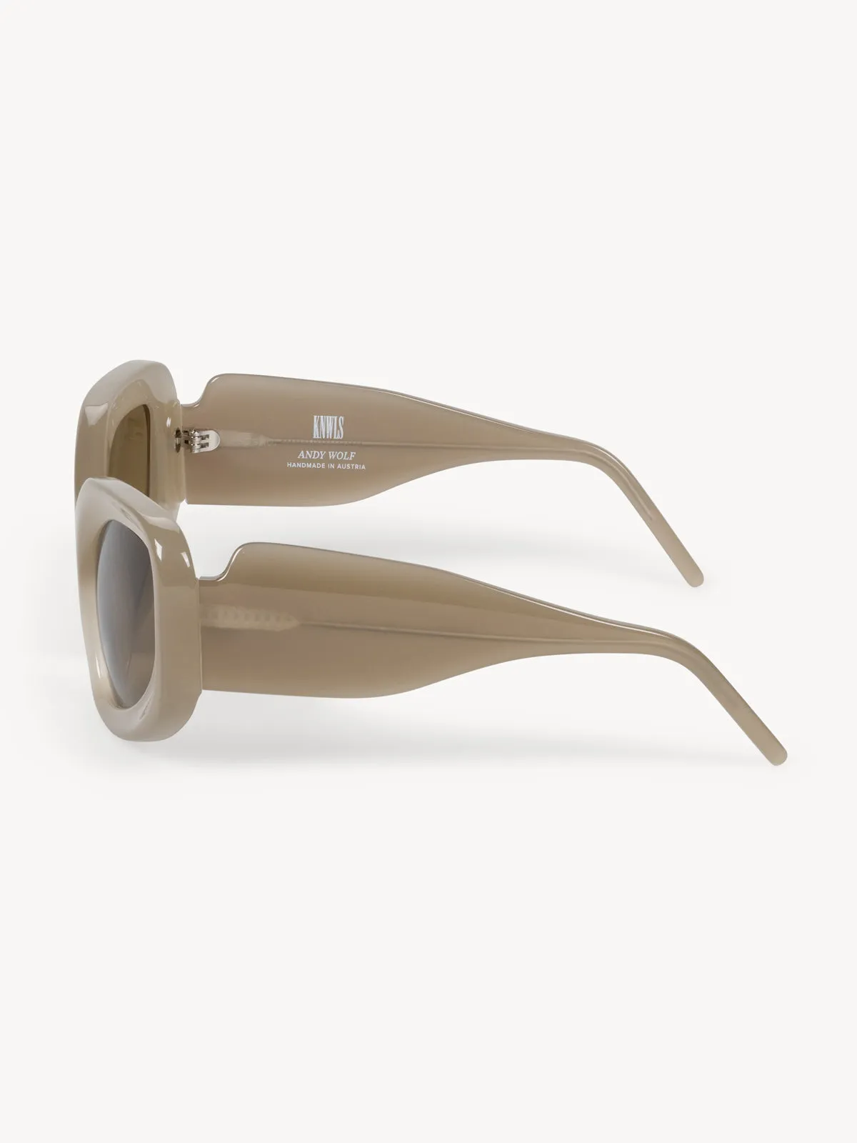 Glimmer Sunglasses Taupe sold by KNWLS product image thumbnail 3