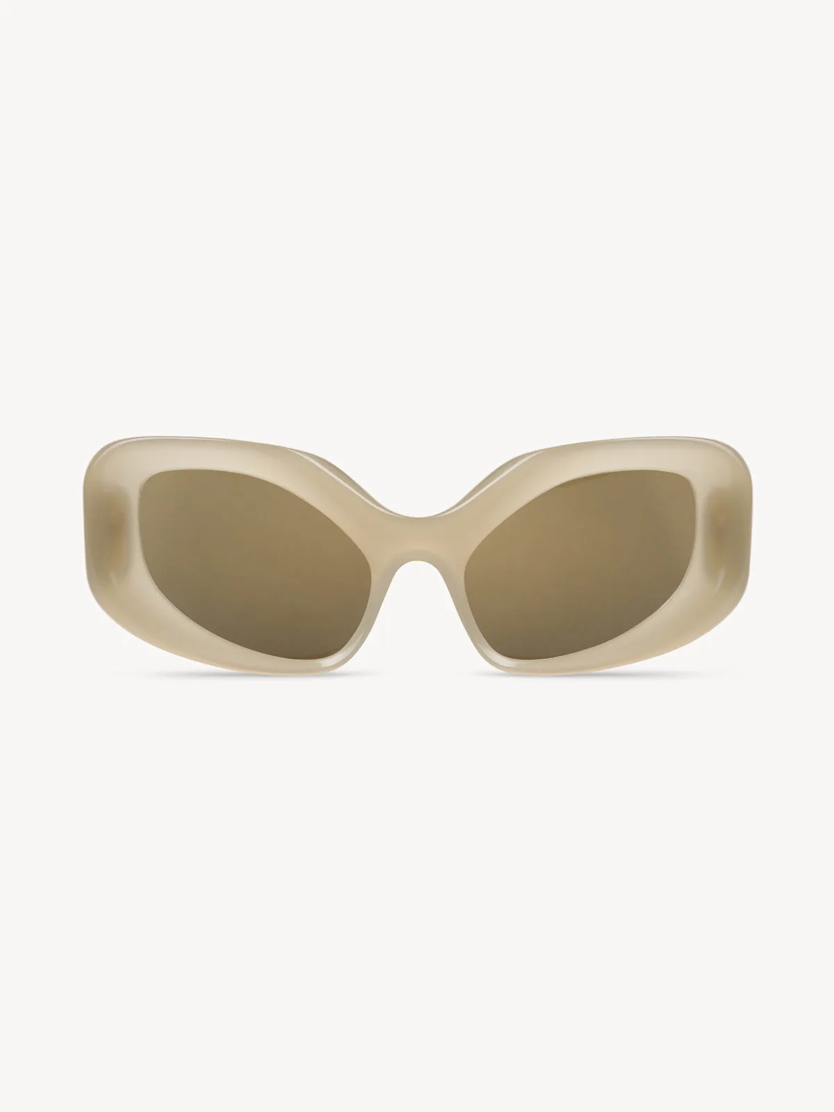 Glimmer Sunglasses Taupe sold by KNWLS