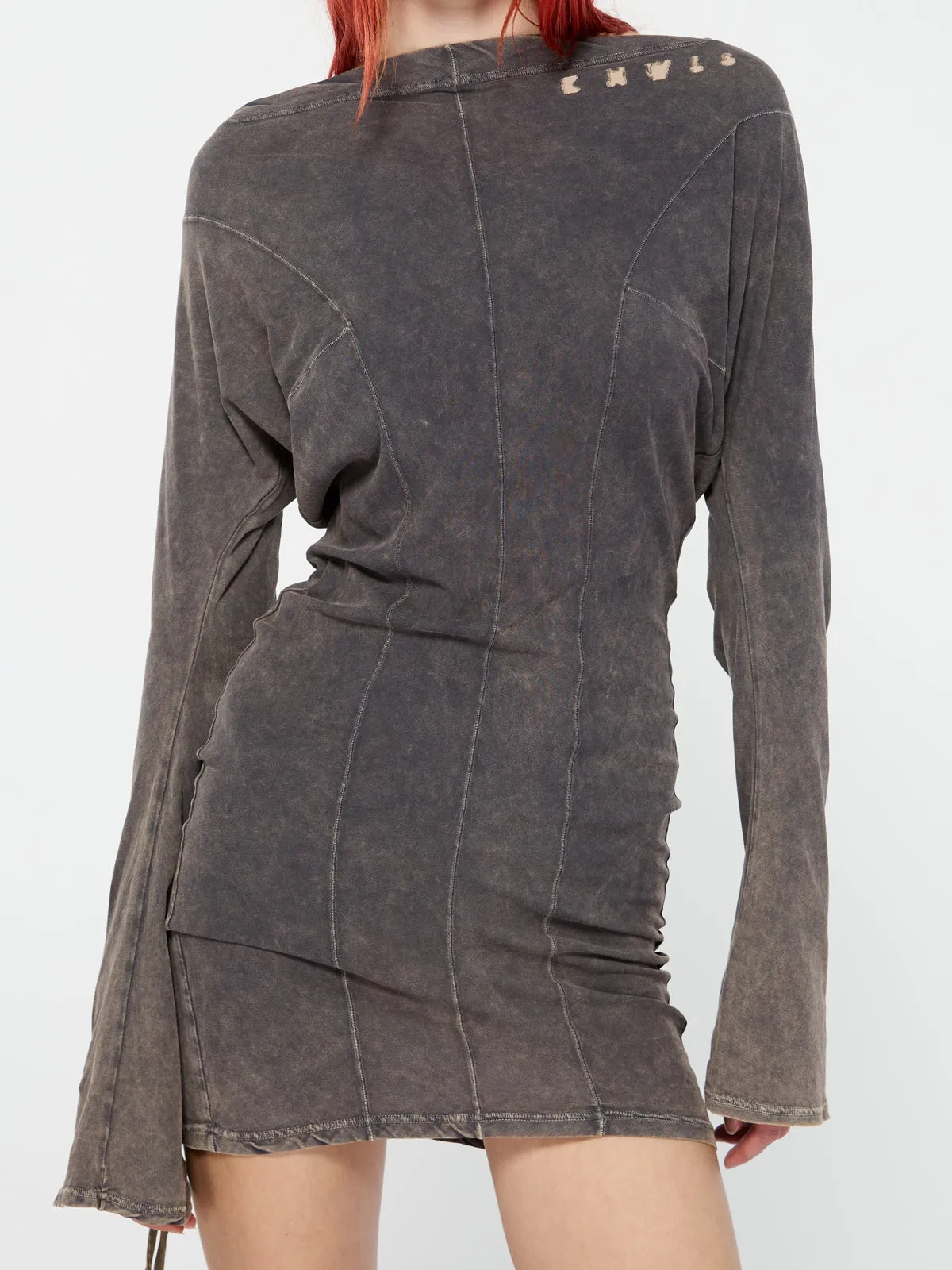 Ace Longsleeve Dress Ash sold by KNWLS product image thumbnail 4