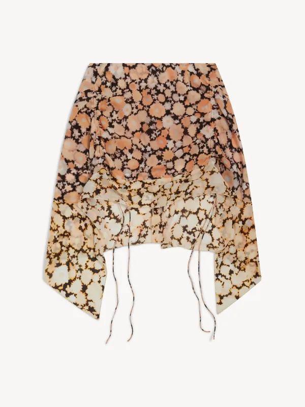 Aldra Skirt Hazy Floral made by KNWLS