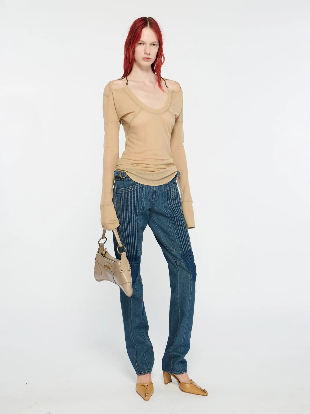 Chain Tunic Almond sold by KNWLS product image thumbnail 2