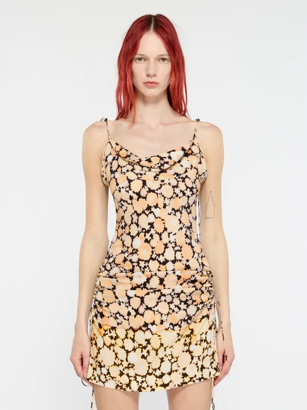 Coil Dress Hazy Floral made by KNWLS