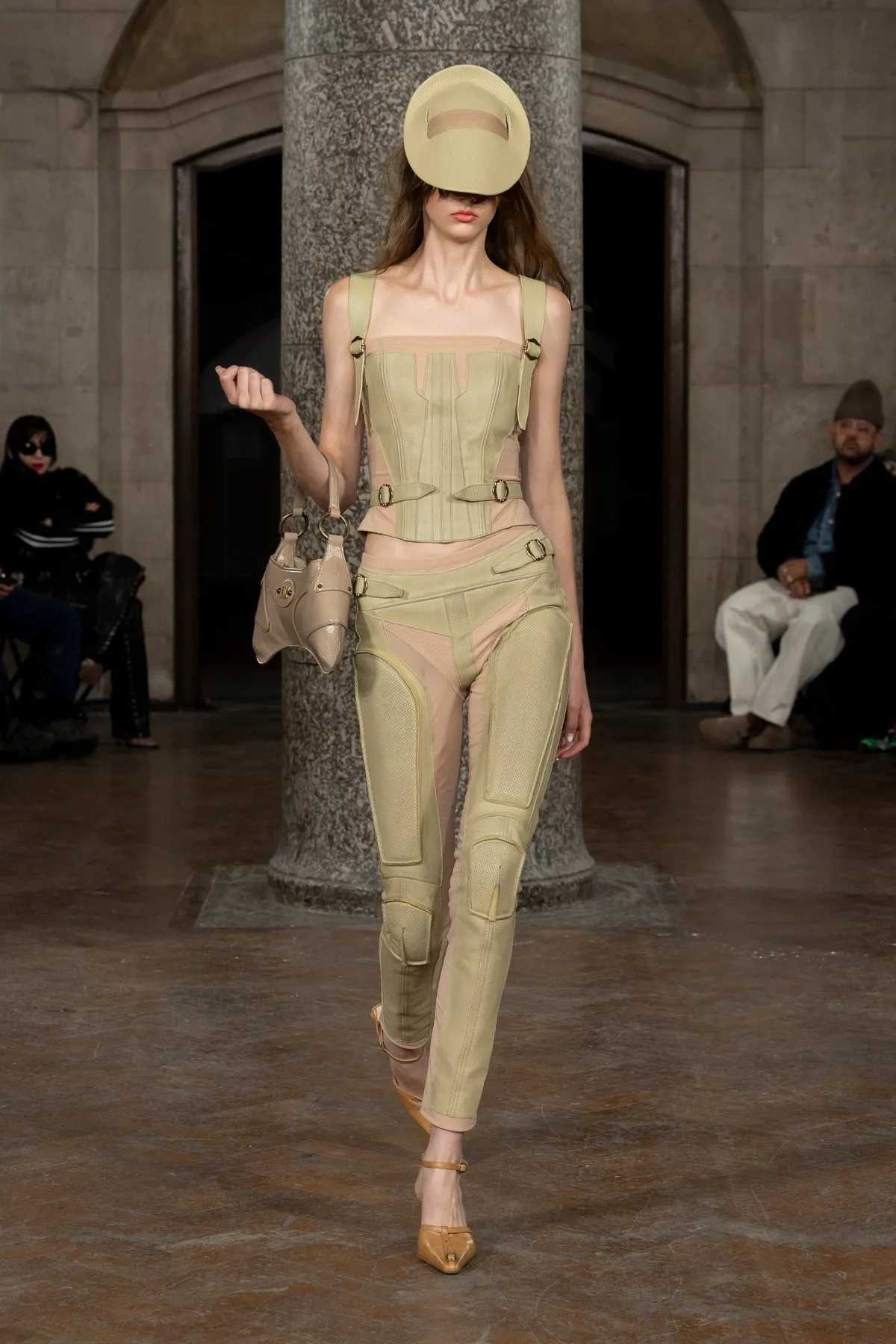 GTR Trousers Pale Olive sold by KNWLS product image thumbnail 3