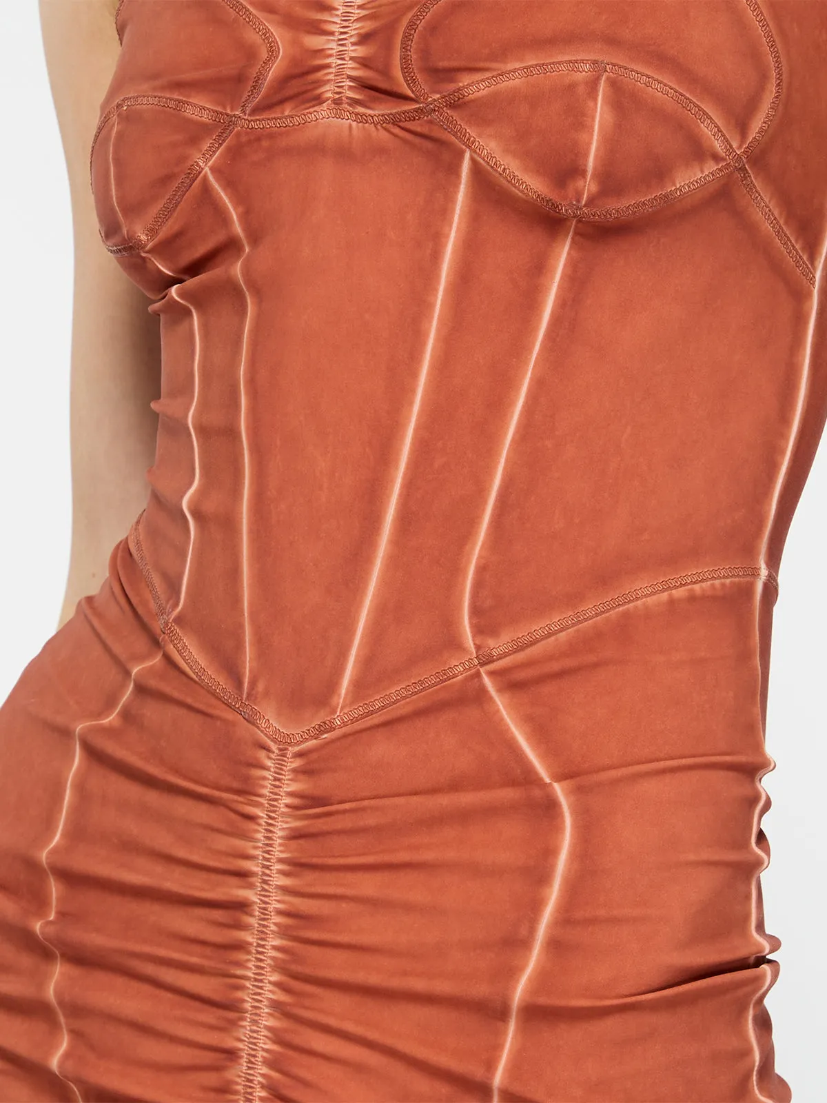 Ghost Dress Rust sold by KNWLS product image thumbnail 4