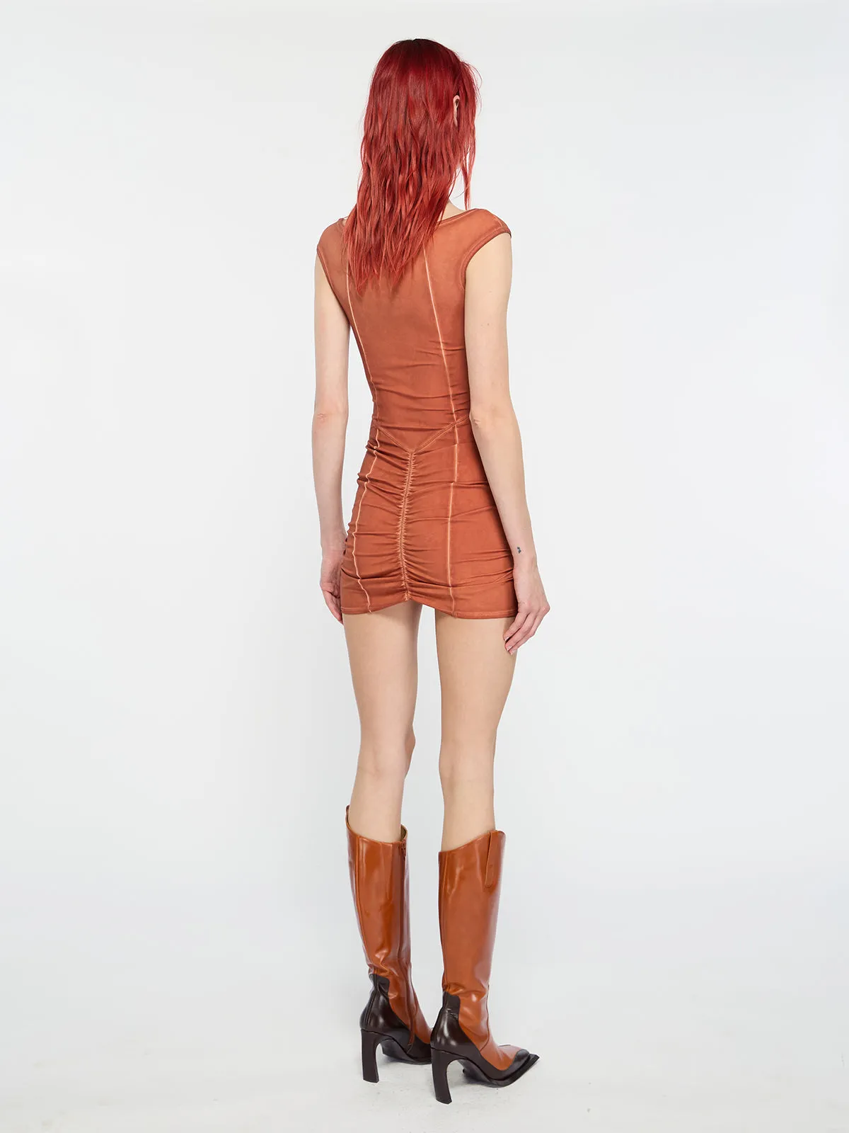 Ghost Dress Rust sold by KNWLS product image thumbnail 2