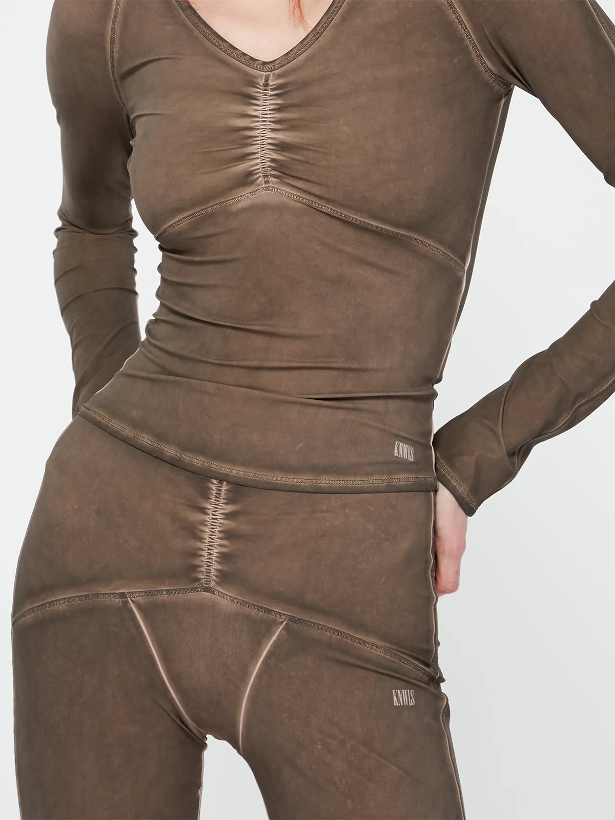 Ghost Shorts Brown sold by KNWLS product image thumbnail 3