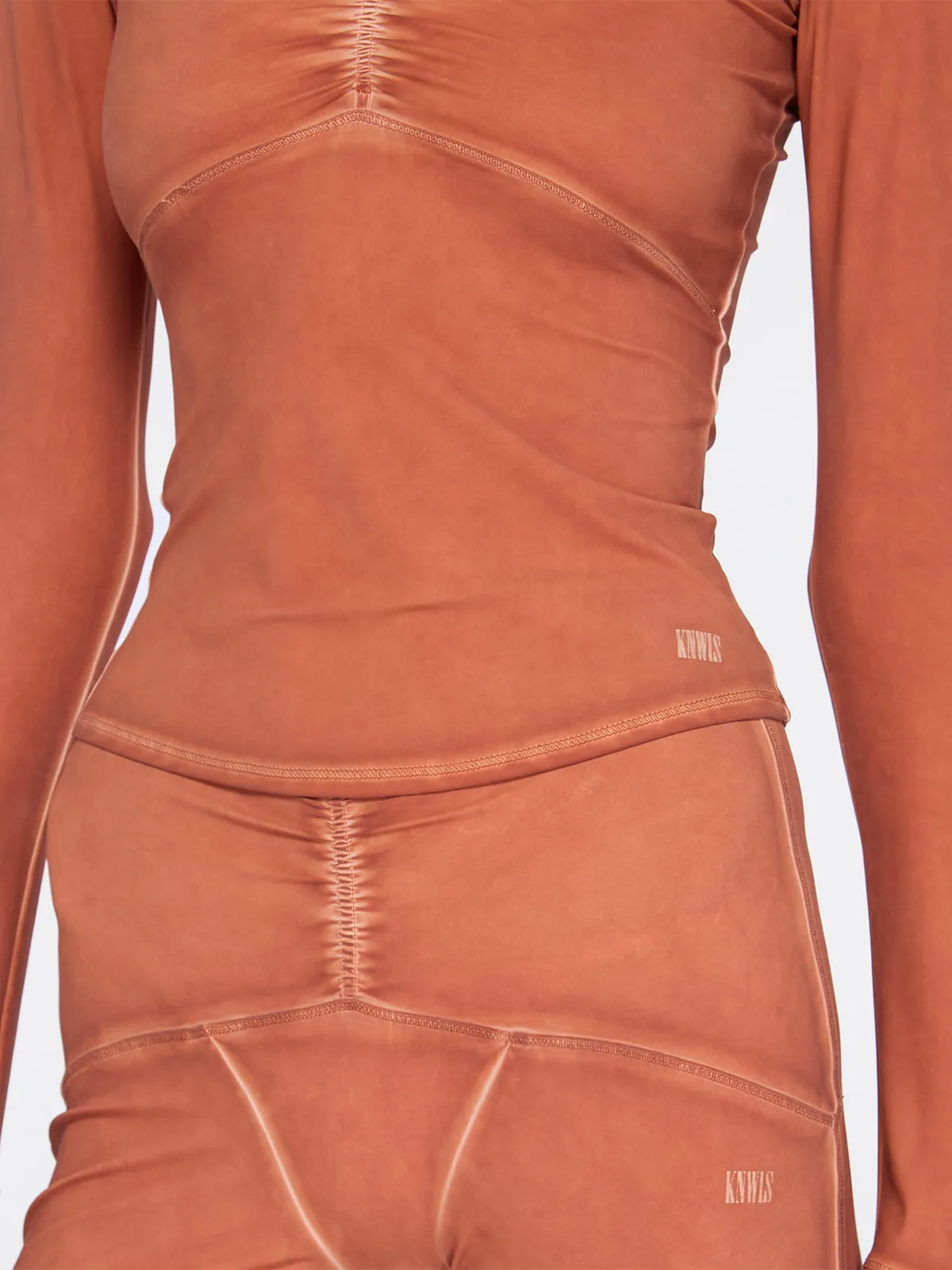 Ghost Shorts Rust sold by KNWLS product image thumbnail 3