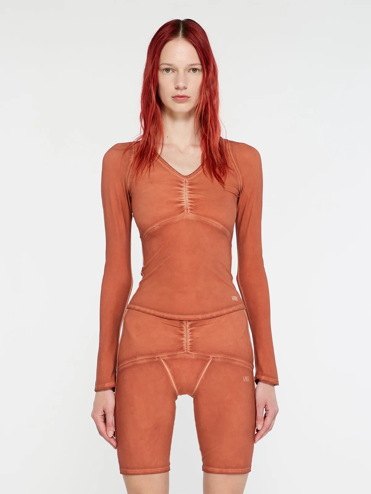 Ghost Shorts Rust sold by KNWLS product image thumbnail 4