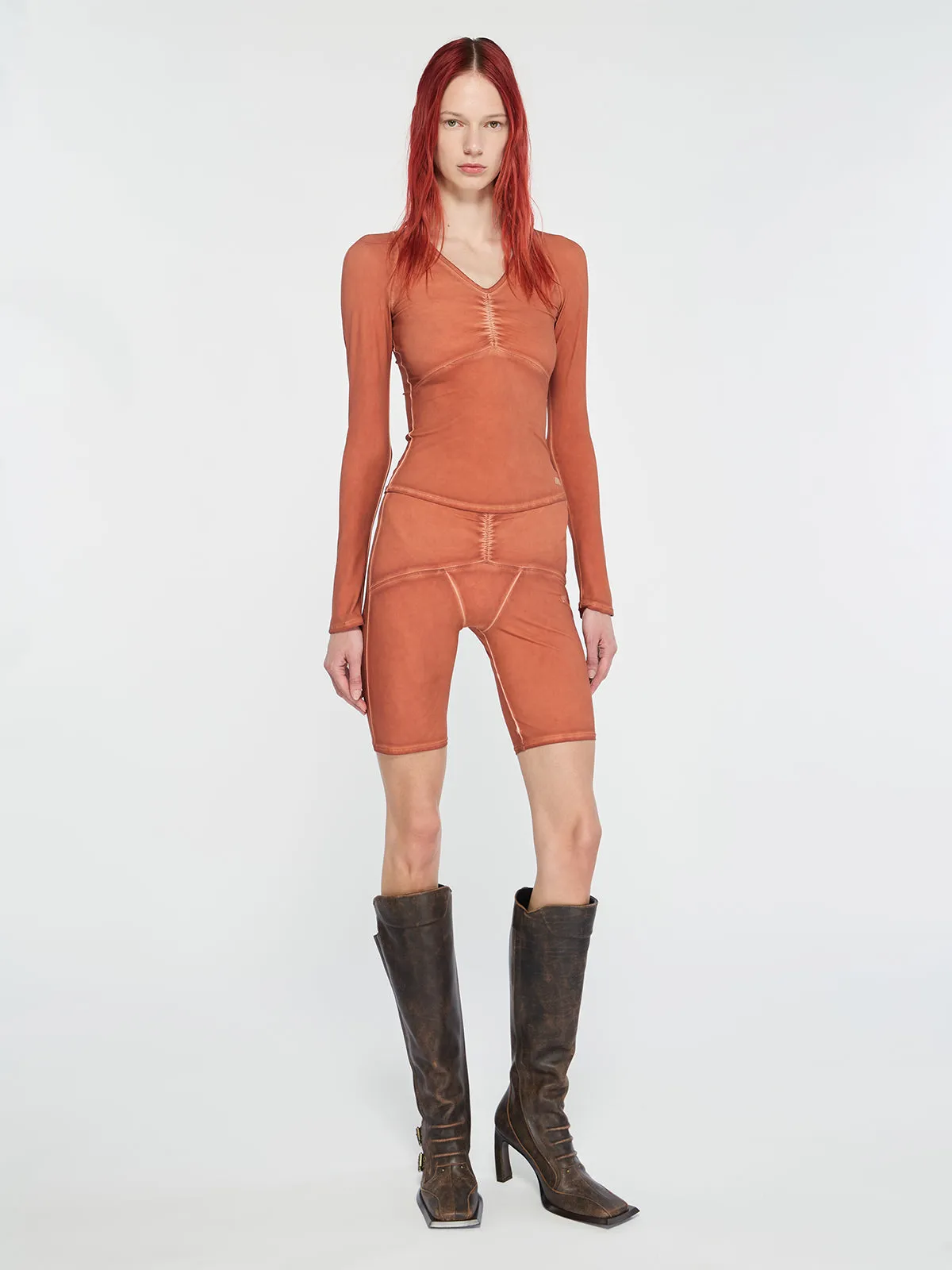 Ghost Shorts Rust sold by KNWLS product image thumbnail 2