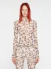 Halcyon Top Hazy Floral sold by KNWLS