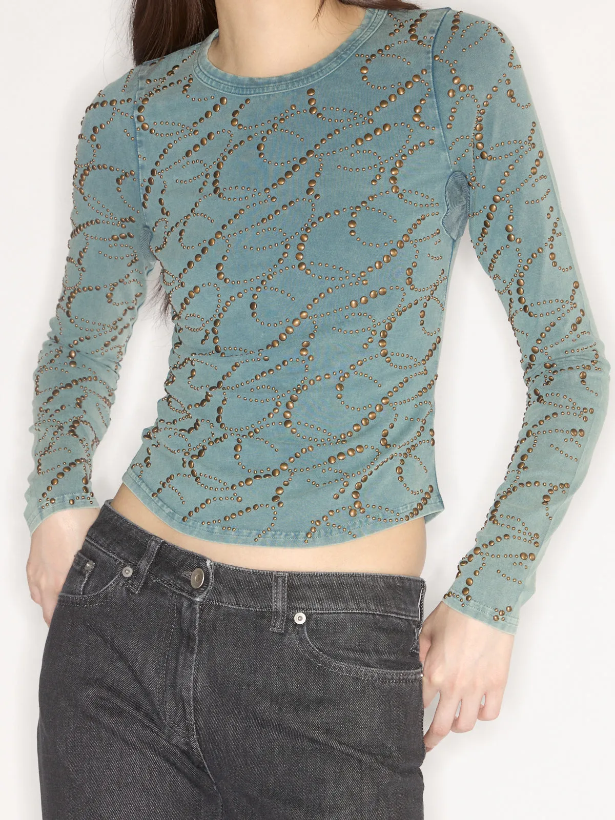 Cally Longsleeve Teal sold by KNWLS product image thumbnail 4