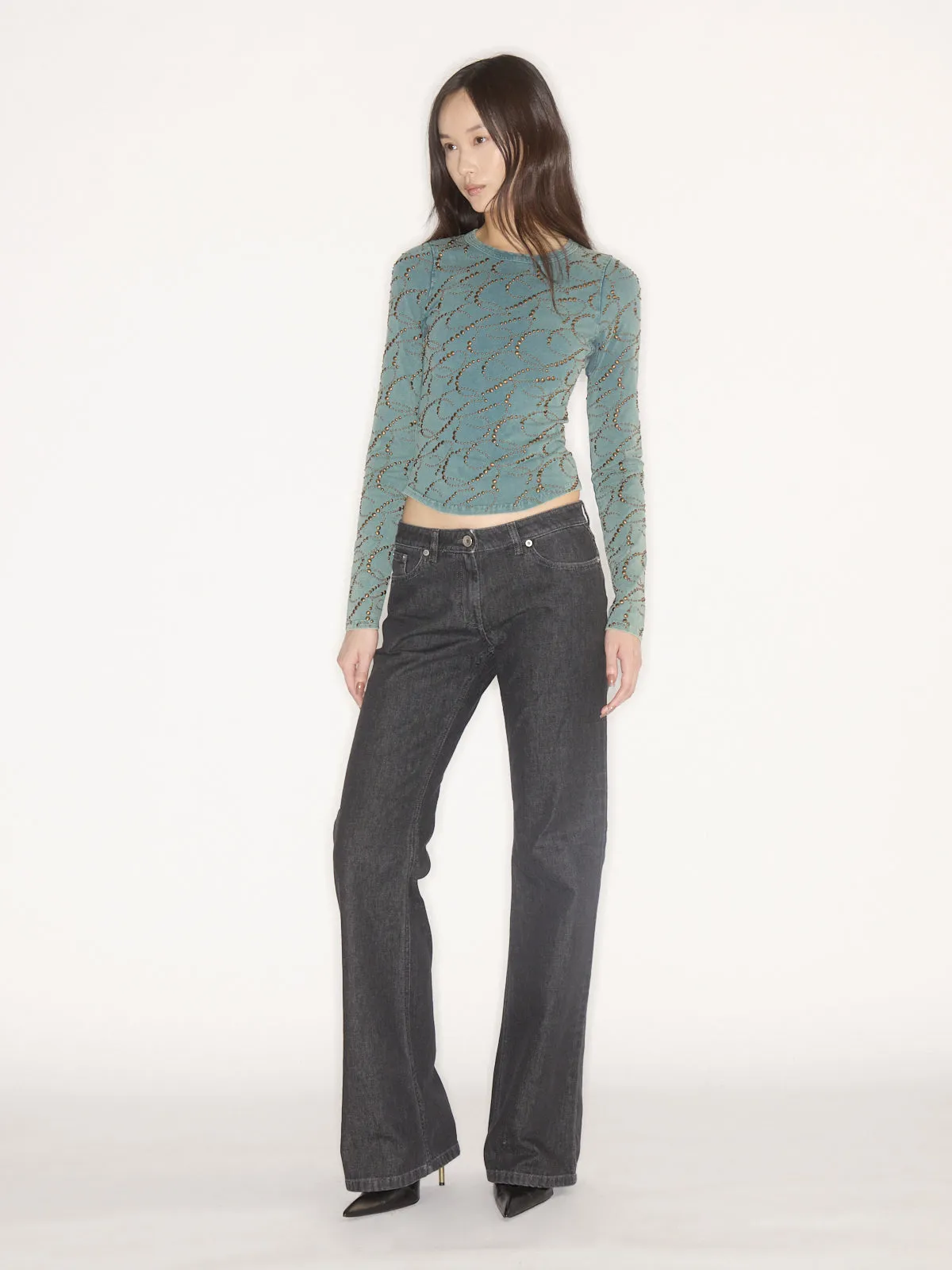 Cally Longsleeve Teal sold by KNWLS product image thumbnail 2