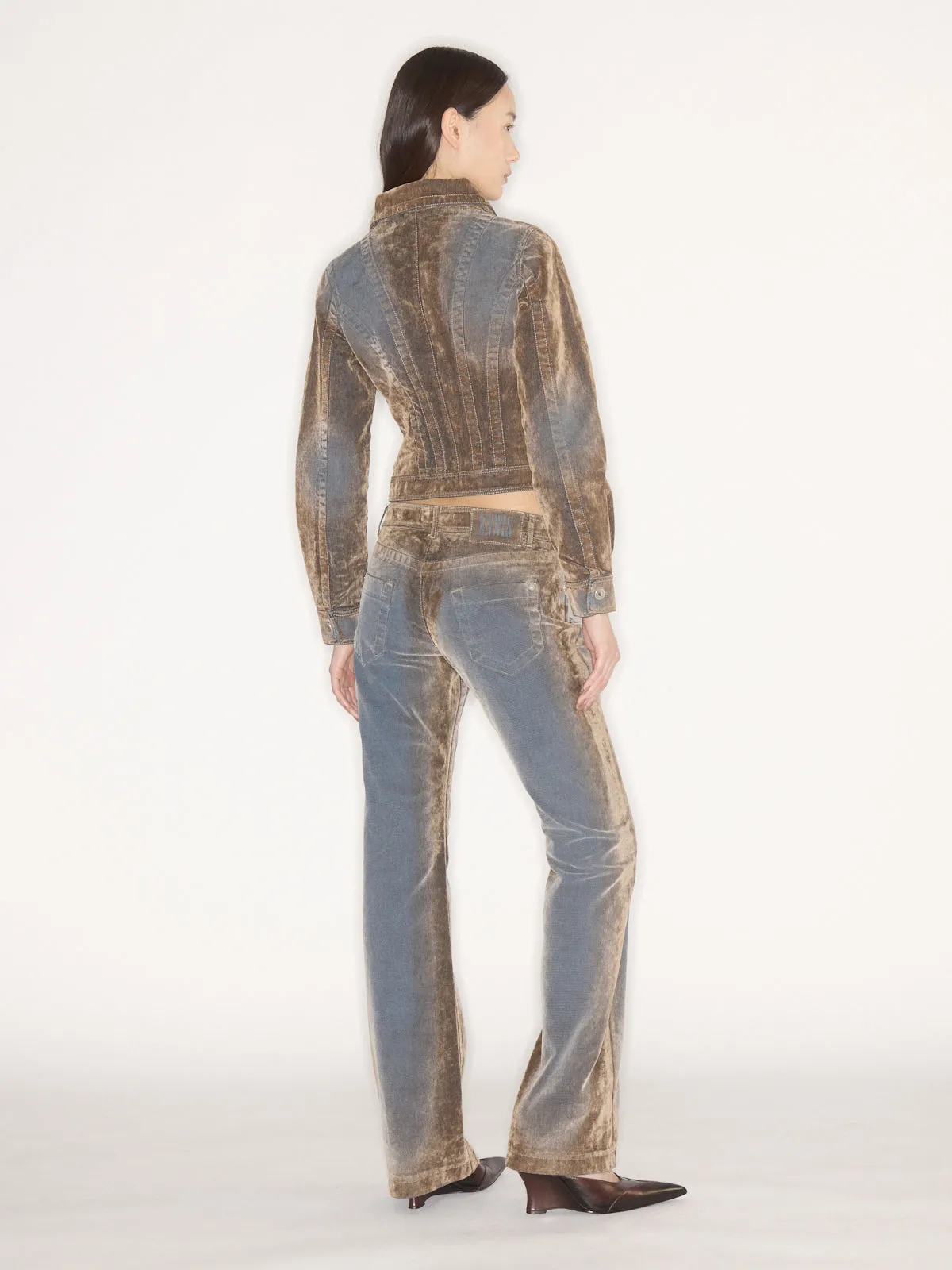 Flock Denim Trousers Stone sold by KNWLS product image thumbnail 3