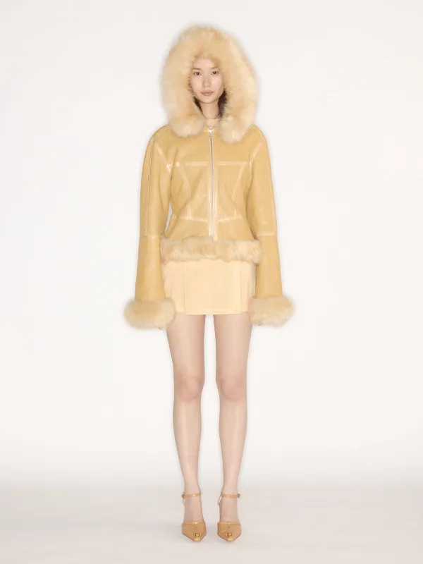 Koko Jacket Blonde sold by KNWLS