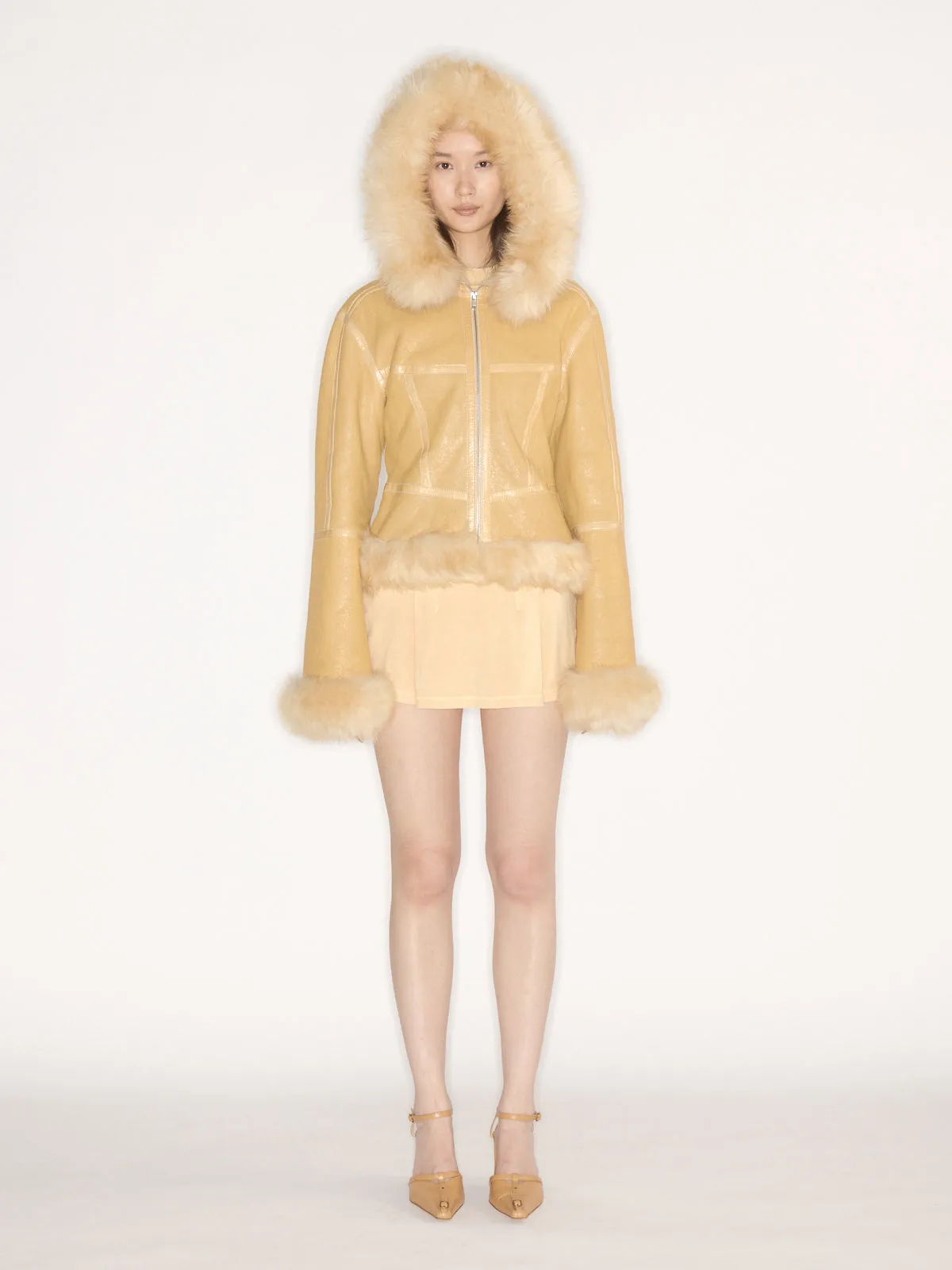 Koko Jacket Blonde sold by KNWLS