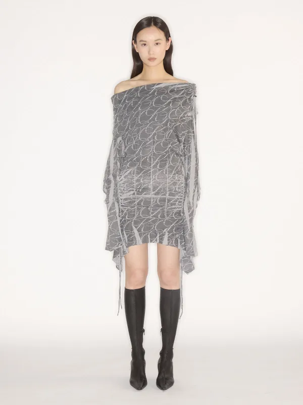 MG-Petrol Dress Grey sold by KNWLS