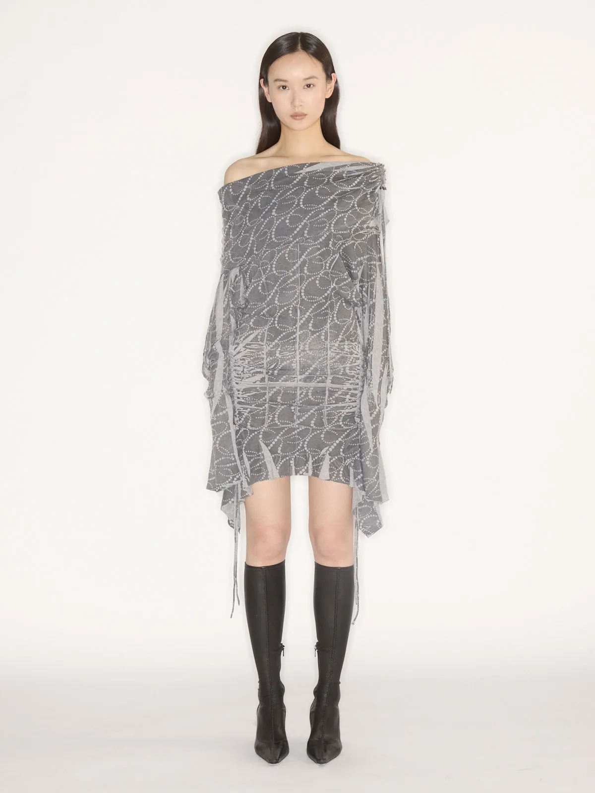 MG-Petrol Dress Grey sold by KNWLS